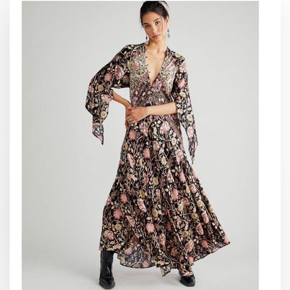 Free People Dresses & Skirts - SOLD FP x Jen’s Pirate Booty Baroque Hyacinth Gown